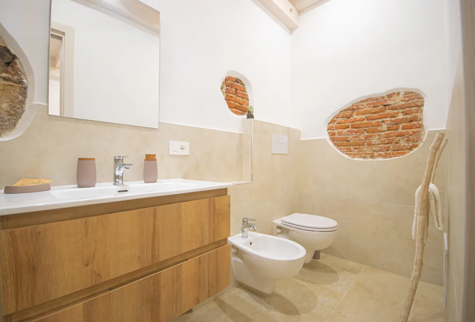 Bagno con bidet
